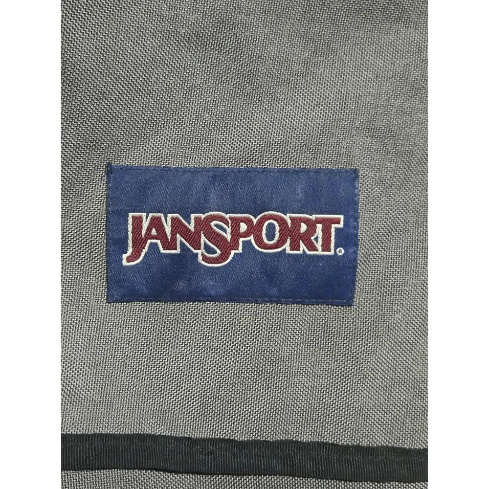 Y2K Vintage Jansport Grey/Black Messenger Bag 14
